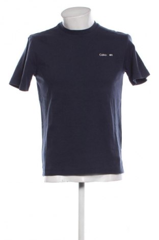 Мъжка тениска Calvin Klein, Размер M, Цвят Син, Цена 77,99 лв.