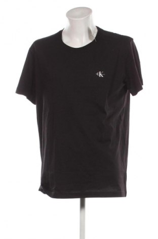 Herren T-Shirt Calvin Klein Jeans, Größe XXL, Farbe Schwarz, Preis € 23,99