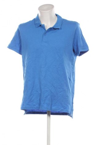 Мъжка тениска Cotton&silk, Размер XL, Цвят Син, Цена 19,99 лв.