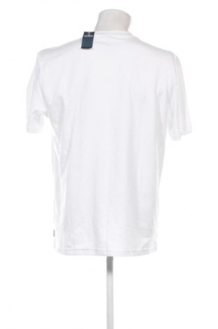 Ανδρικό t-shirt Hollister, Μέγεθος L, Χρώμα Λευκό, Τιμή 21,99 €