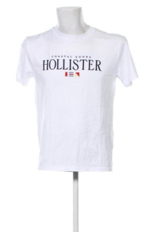 Męski T-shirt Hollister, Rozmiar S, Kolor Biały, Cena 111,99 zł