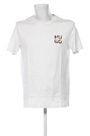 Tricou de bărbați Hugo Boss, Mărime L, Culoare Alb, Preț 388,99 Lei