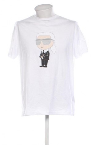 Herren T-Shirt Karl Lagerfeld, Größe XL, Farbe Weiß, Preis € 79,99