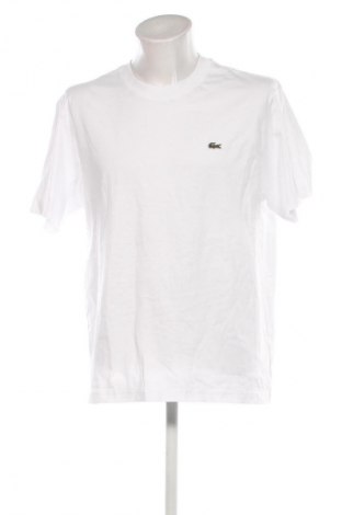 Herren T-Shirt Lacoste, Größe XL, Farbe Weiß, Preis € 48,99