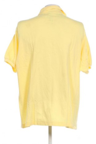 Ανδρικό t-shirt Lacoste, Μέγεθος 4XL, Χρώμα Κίτρινο, Τιμή 28,00 €