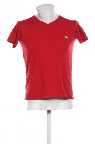 Herren T-Shirt Lacoste, Größe S, Farbe Rot, Preis € 34,42