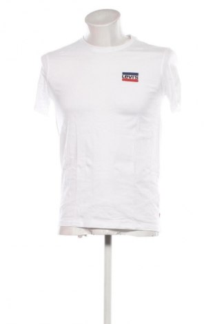 Мъжка тениска Levi's, Размер M, Цвят Бял, Цена 62,99 лв.