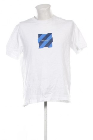 Herren T-Shirt Marshall Artist, Größe L, Farbe Weiß, Preis 7,58 €