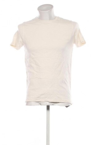 Ανδρικό t-shirt Mo Casual, Μέγεθος M, Χρώμα Εκρού, Τιμή 12,99 €