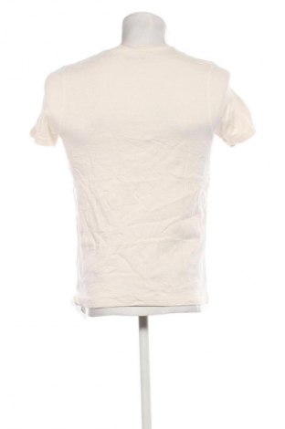 Ανδρικό t-shirt Mo Casual, Μέγεθος M, Χρώμα Εκρού, Τιμή 12,99 €