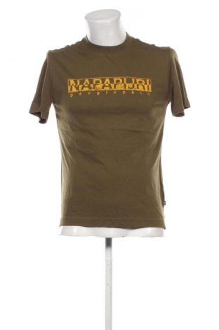 Herren T-Shirt Napapijri, Größe S, Farbe Grün, Preis € 44,51