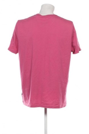 Herren T-Shirt Navy & Green, Größe XXL, Farbe Rosa, Preis 8,00 €