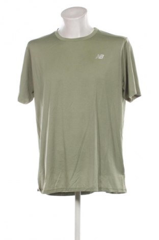 Мъжка тениска New Balance, Размер XL, Цвят Зелен, Цена 27,99 лв.