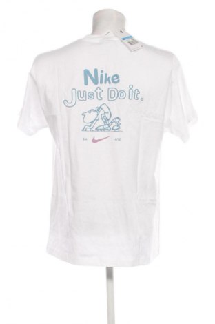 Мъжка тениска Nike, Размер M, Цвят Бял, Цена 62,99 лв.