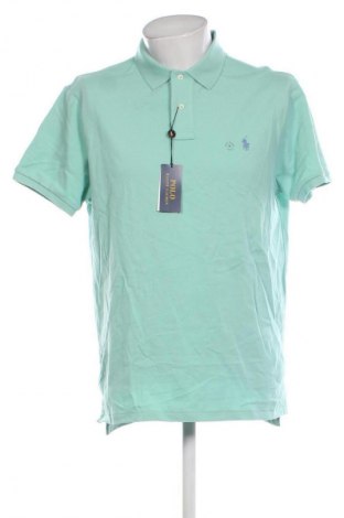 Męski T-shirt Polo By Ralph Lauren, Rozmiar XL, Kolor Zielony, Cena 574,99 zł