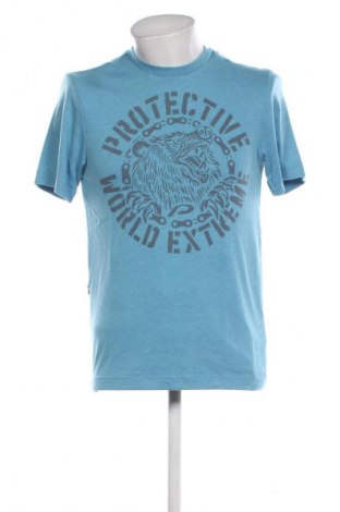 Herren T-Shirt Protective, Größe S, Farbe Blau, Preis € 31,68