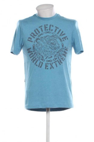 Ανδρικό t-shirt Protective, Μέγεθος S, Χρώμα Μπλέ, Τιμή 17,99 €