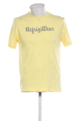 Мъжка тениска RefrigiWear, Размер L, Цвят Жълт, Цена 62,99 лв.