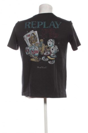 Tricou de bărbați Replay, Mărime M, Culoare Negru, Preț 226,99 Lei