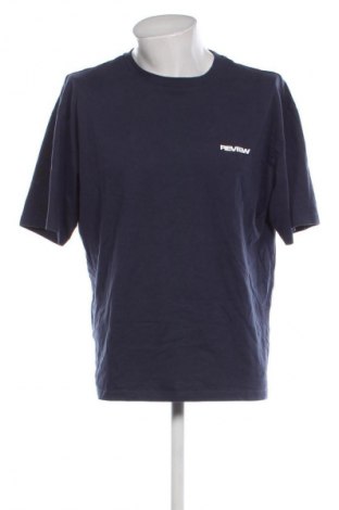 Męski T-shirt Review, Rozmiar XL, Kolor Niebieski, Cena 47,99 zł