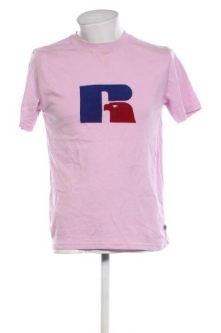 Herren T-Shirt Russell Athletic, Größe S, Farbe Rosa, Preis € 8,50