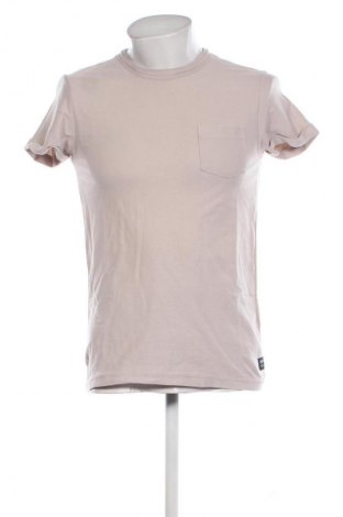Herren T-Shirt Tom Tailor, Größe S, Farbe Beige, Preis 8,00 €