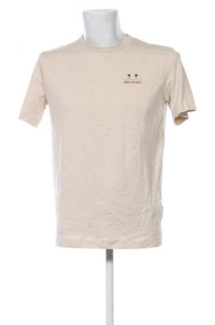 Herren T-Shirt Tom Tailor, Größe M, Farbe Beige, Preis 23,99 €
