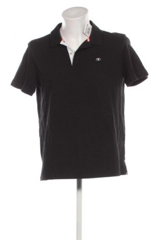 Ανδρικό t-shirt Tom Tailor, Μέγεθος XL, Χρώμα Μαύρο, Τιμή 20,99 €