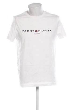 Tricou de bărbați Tommy Hilfiger, Mărime L, Culoare Alb, Preț 261,99 Lei