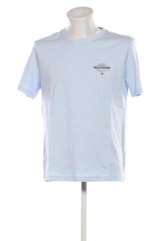 Pánske tričko  Tommy Hilfiger, Veľkosť L, Farba Modrá, Cena  44,95 €