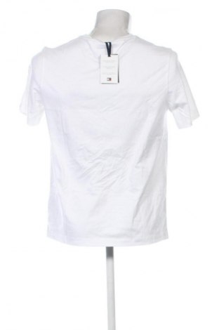 Tricou de bărbați Tommy Hilfiger, Mărime M, Culoare Alb, Preț 183,99 Lei