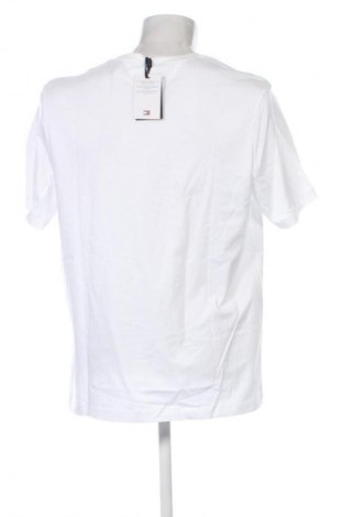 Męski T-shirt Tommy Hilfiger, Rozmiar XXL, Kolor Biały, Cena 259,99 zł