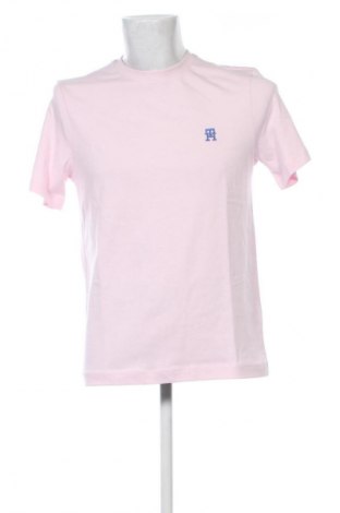 Męski T-shirt Tommy Hilfiger, Rozmiar S, Kolor Różowy, Cena 332,99 zł