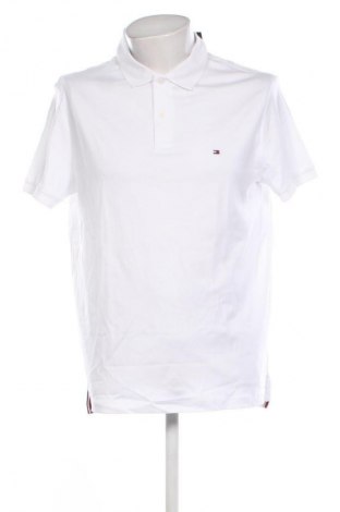 Męski T-shirt Tommy Hilfiger, Rozmiar XL, Kolor Biały, Cena 216,99 zł