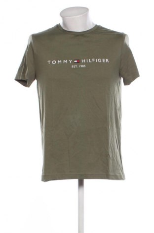 Pánske tričko  Tommy Hilfiger, Veľkosť M, Farba Zelená, Cena  32,95 €