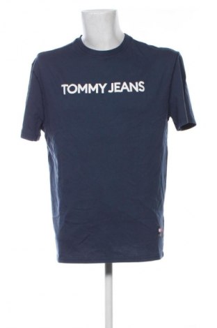Tricou de bărbați Tommy Jeans, Mărime M, Culoare Albastru, Preț 261,99 Lei
