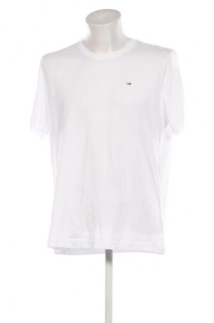 Tricou de bărbați Tommy Jeans, Mărime XXL, Culoare Alb, Preț 261,99 Lei