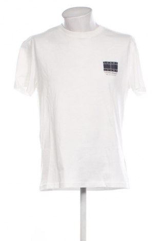 Herren T-Shirt Tommy Jeans, Größe L, Farbe Weiß, Preis € 41,17