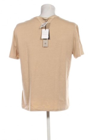Męski T-shirt Tommy Jeans, Rozmiar M, Kolor Beżowy, Cena 245,99 zł