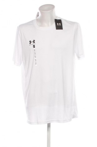 Tricou de bărbați Under Armour, Mărime XXL, Culoare Alb, Preț 210,99 Lei