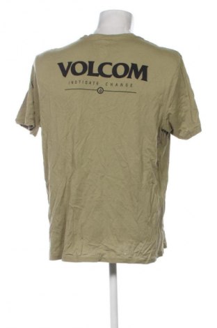 Мъжка тениска Volcom, Размер XL, Цвят Зелен, Цена 27,99 лв.