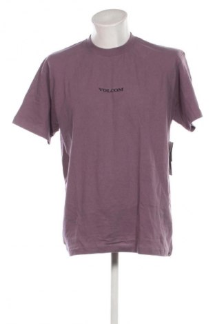 Мъжка тениска Volcom, Размер M, Цвят Лилав, Цена 62,99 лв.
