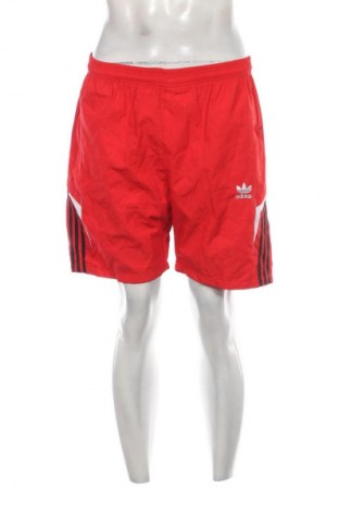Ανδρικό κοντό παντελόνι Adidas, Μέγεθος M, Χρώμα Κόκκινο, Τιμή 21,99 €