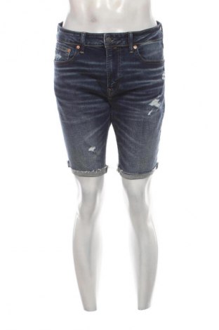 Мъжки къс панталон American Eagle, Размер M, Цвят Син, Цена 22,99 лв.