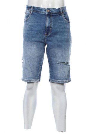 Pantaloni scurți de bărbați Clockhouse, Mărime XXL, Culoare Albastru, Preț 63,99 Lei