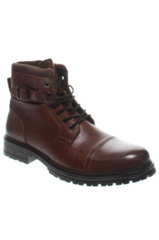 Ανδρικά παπούτσια Jack & Jones, Μέγεθος 45, Χρώμα Καφέ, Τιμή 83,99 €