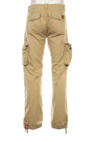 Herrenhose Alpha Industries, Größe M, Farbe Beige, Preis 34,78 €