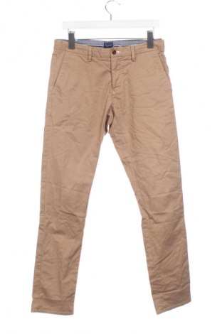 Pantaloni de bărbați Gant, Mărime S, Culoare Bej, Preț 303,99 Lei