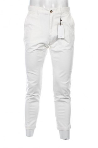 Férfi nadrág Mango, Méret M, Szín Fehér, Ár 25 069 Ft
