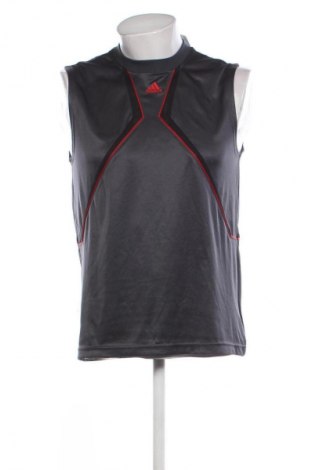 Herren Tanktop Adidas, Größe S, Farbe Grau, Preis € 15,99